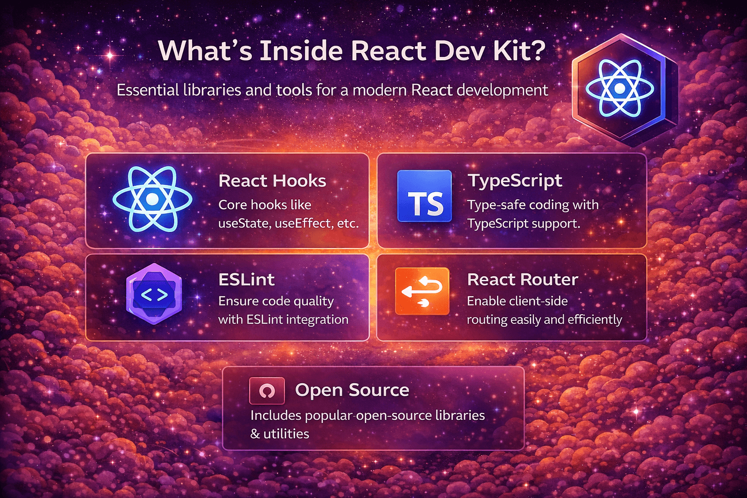 React Web Dev Kit UI patterns for forms, filters, table states, and backoffice screens